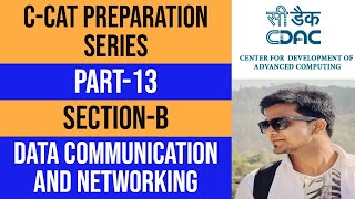 CCAT Preparation  Part13  SectionB  DCN  CDAC Entrance Exam [upl. by Drol]