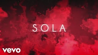 Becky G  Sola Lyric Video [upl. by Adaj]