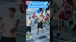 Resumen de la competición en Madrid crossfit crossfitgames video shorts viral fyp [upl. by Carlene]