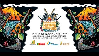 1° FESTIVAL DE LA CANCIÓN FOLCLÓRICA DE VILLARRICA [upl. by Rosenberger]