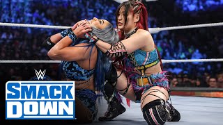 SKY retains her WWE Women’s Title against Michin SmackDown New Year’s Revolution 2024 highlights [upl. by Williamson69]