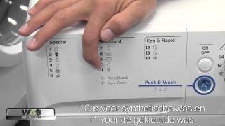 Indesit XWA 71451 WB Innex wasmachine met 7 kilo vulinhoud 1400 toeren en energielabel A [upl. by Airyk]