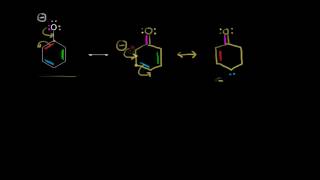 Resonance structures for benzene and the phenoxide anion  Organic chemistry  Khan Academy [upl. by Keene82]