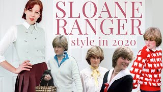 The SLOANE RANGER look 👑 PRINCESS DIANA style amp fashion [upl. by Htieh]