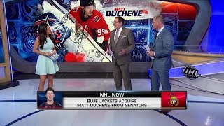 NHL Now looks at Columbus acguisition of Duchene Feb 22 2019 [upl. by Qulllon487]