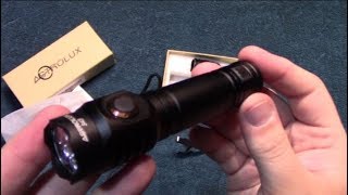 AstroLux S43 Flashlight Review [upl. by Clinton]