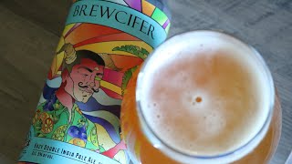 Church Street BrewingBrewcifer ReviewHazy West Coast DIPA Hybrid [upl. by Ellerrad]