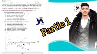 mécanique du point matériel contrôle 1 avec corrigé partie2 smpcsmaprépamip [upl. by Narra]