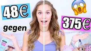 Wer erkennt den Unterschied💰375€ GESICHT vs 48€ DROGERIE DUPES ♡BarbaraSofie [upl. by Ayiotal]