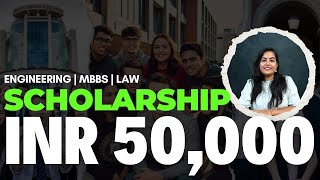 Scholarship for 1st Year Engineering MBBS and Law Students  2024  Foundation For Excellence [upl. by Marko806]