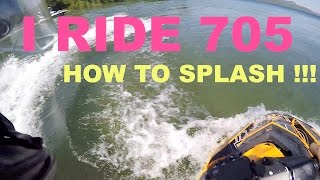 22 How to splash someone with a seadoo spark jet ski safely [upl. by Theurich]