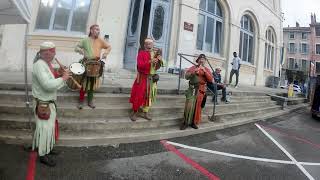 Musique médiévale Vienne septembre 2022 troupe Les Goliards [upl. by Lednic]