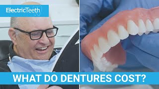 How much do dentures amp false teeth cost [upl. by Animor958]