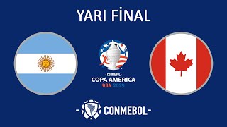 PES 2017  CONMEBOL COPA AMERICA 2024  YARI FİNAL  Arjantin 🇦🇷🆚🇨🇦 Kanada  CopaAmérica2024 [upl. by Ibed]