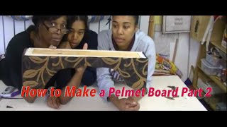 How to make a Pelmet Board Part 2 [upl. by Assilym]