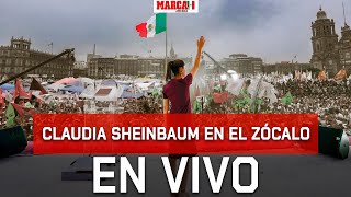 Claudia Sheinbaum acude al Zócalo como Presidenta de México I EN VIVO [upl. by Allicerp]