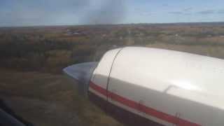 Bearskin Airlines Fairchild Metro 23 Takeoff from Rouyn Noranda Canada [upl. by Geri]