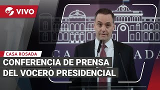 EN VIVO  ANUNCIO DE RECORTE DE PRIVILEGIOS DEL VOCERO PRESIDENCIAL [upl. by Pages65]