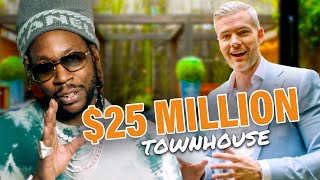 2 Chainz Goes Inside A 25 Million NYC Luxury Townhouse with Ryan Serhant  GQ [upl. by Lehcir618]