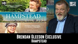 Brendan Gleeson Exclusive Interview  Hampstead [upl. by Rooker]