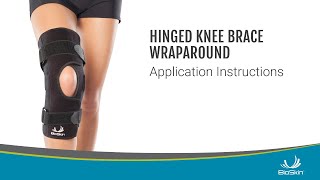 Benecare Hinged Knee Stabiliser How To Apply [upl. by Auqkinahs458]