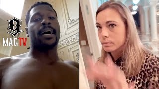 Antonio Brown Kicks quotBMquot Chelsie Kyriss Out Of His House 👟 [upl. by Camroc]