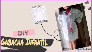 Paso a Paso GabachaBata Medica Niños DIY Doctor´s Coat for Kids [upl. by Anuaek]