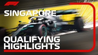 2019 Singapore Grand Prix Qualifying Highlights [upl. by Ylicec]