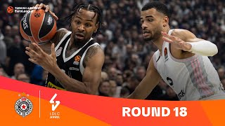 PartizanASVEL  Round 18 Highlights  202324 Turkish Airlines EuroLeague [upl. by Iznyl994]