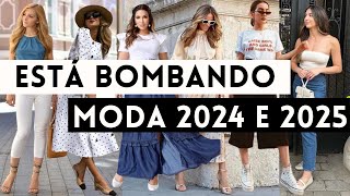 🔴O QUE MAIS ESTÁ BOMBANDO NA MODA INVERNO 2024 E VERÃO 2025 [upl. by Refinne]