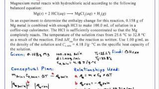 Measuring ΔHrxn in a Coffee Cup Calorimeter Chemistry [upl. by Kathe]