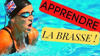 Apprendre à nager la brasse coulée pour débutant [upl. by Nawd]