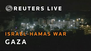 LIVE Watch the Gaza skyline in realtime [upl. by Edialeda216]