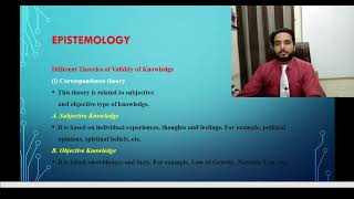 Epistemology Lecture Urdu  Hindi [upl. by Drus]