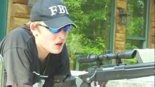 WELL MB04 G22 AWM Airsoft Sniper Rifle Review [upl. by Casilda279]