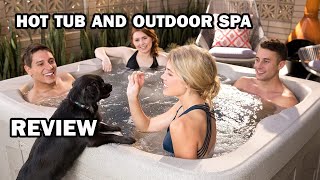 Lifesmart Bermuda LS100 4Person Plug amp Play Hot Tub review [upl. by Nageam74]