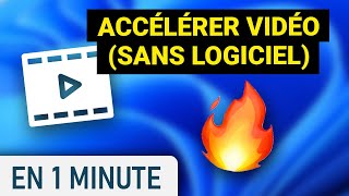 Accélérer une vidéo sans logiciel [upl. by Einnos623]