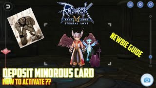 CHAMPION  ACTIVATE DEPOSIT EFFECT OF MINOROUS CARD  Ragnarok Mobile Eternal Love [upl. by Ittam]