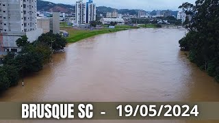 Rio ItajaíMirim em BRUSQUE SC 19052024 [upl. by Ecienal]