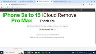 iPhone iCloud Free 4s to 15 Pro Max invoice method full process [upl. by Yklam284]