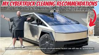 Keeping Tesla Cybertruck Clean Best Tips for Stainless Steel [upl. by Marijo]