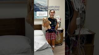 24h SLEEP STUDY how I tested for narcolepy 😴 narcolepsy sleep awareness vlog insomnia [upl. by Adnilreb]