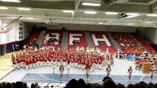 Austintown Fitch Marching Band Street Beats 20132014 [upl. by Irod]