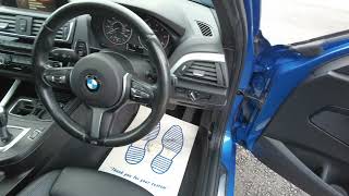 BMW 120D M SPORT HATCHBACK 2016 DONE 53K AND IN THE BEST COLOUR Estoril Blue Metallic [upl. by Laws]