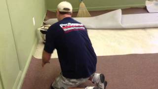 How To Seam a Glue Down Carpet [upl. by Scribner725]