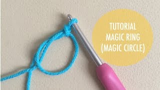 How to Crochet  Magic Ring or Magic Circle [upl. by Ellehsem]