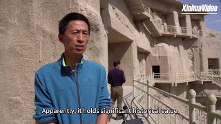 Ancient grottoes in Chinas Xinjiang attract tourists worldwide [upl. by Hsihsa]