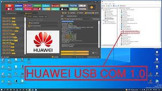 Install Huawei USB COM 10 [upl. by Ja]