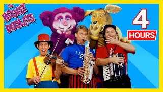 The Hooley Dooleys  4 Hours Of Fun With The Hooley Dooleys  Kids Music [upl. by Xuerd150]