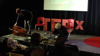 Sound Therapy for Anxiety and Stress Jonathan Adams and Montana Skies at TEDxTelfairStreet [upl. by Val]